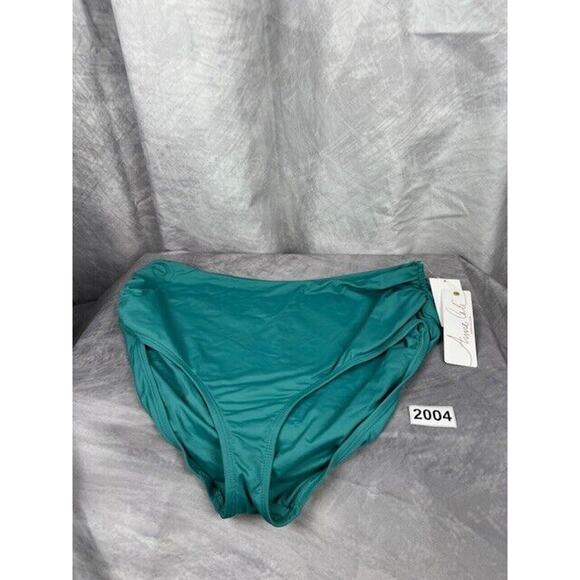 Anne Cole Other - Anne Cole Limited Edition Ladies Convertible High Waist Shirred Swim Bottom XL